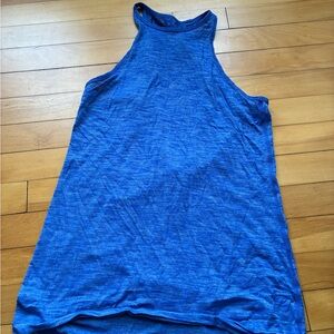 Blue Sleeveless Lulu Tank Top